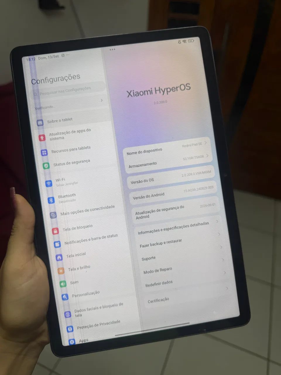 Redmi Pad SE 256gb / 8gb - R$ 900