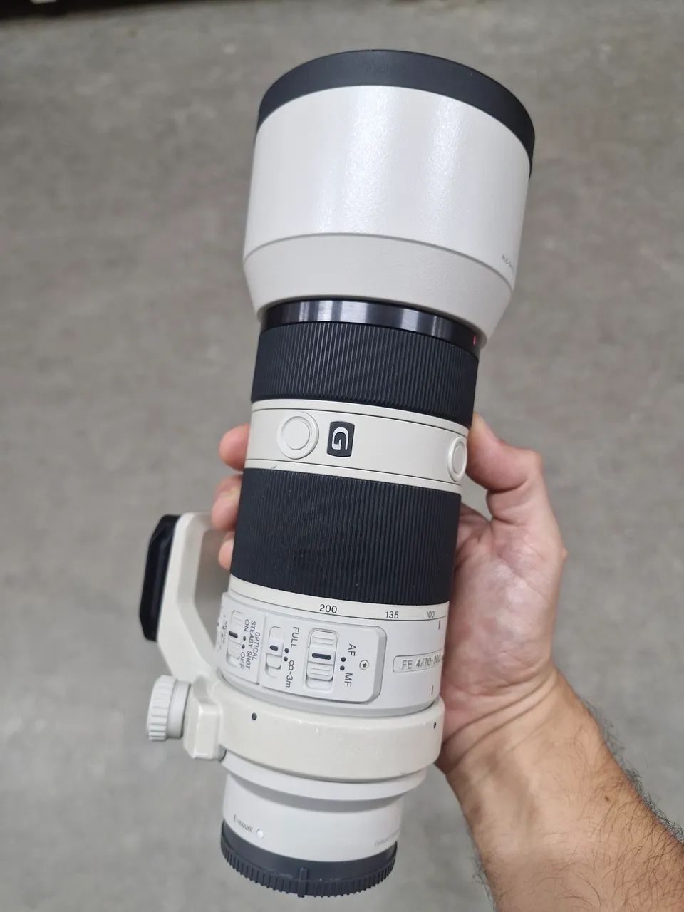 Lente sony 70-200 f4 NOVISSIMA
