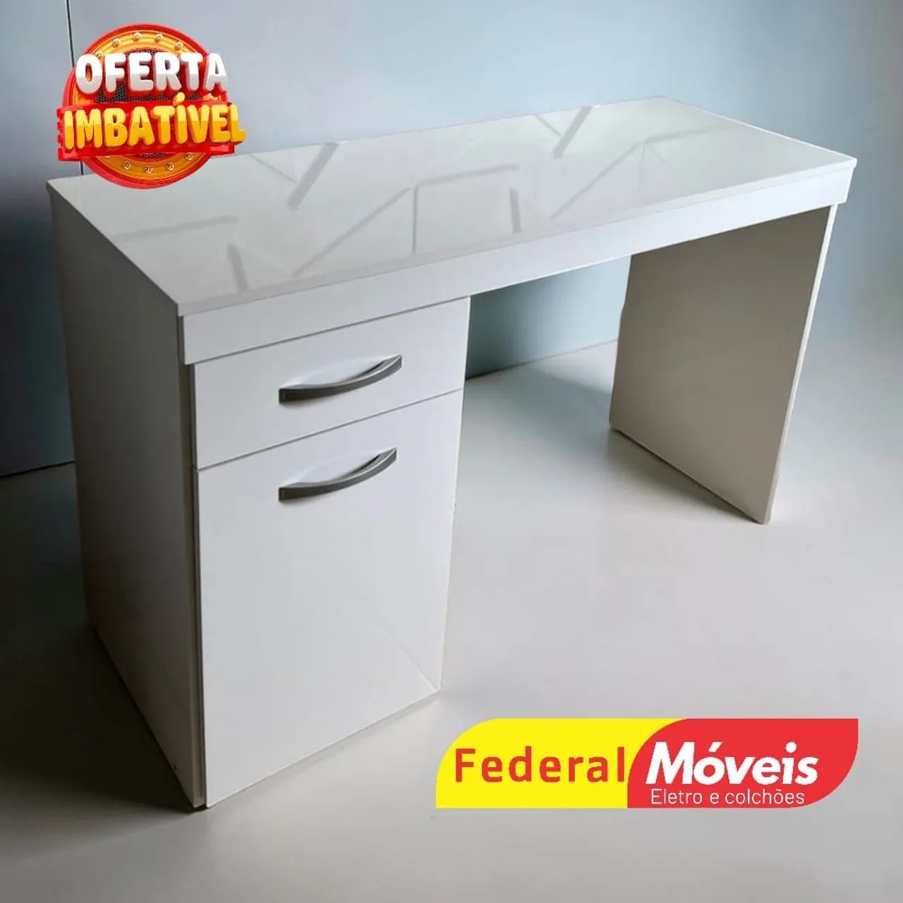 Escrivaninha em Promoção 1 Gaveta - Temos Crediário