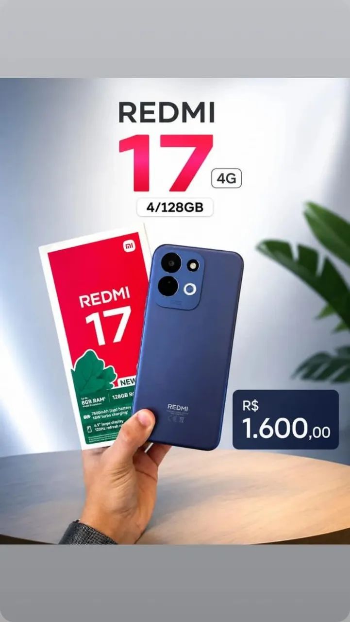 Redmi 17 4/128g