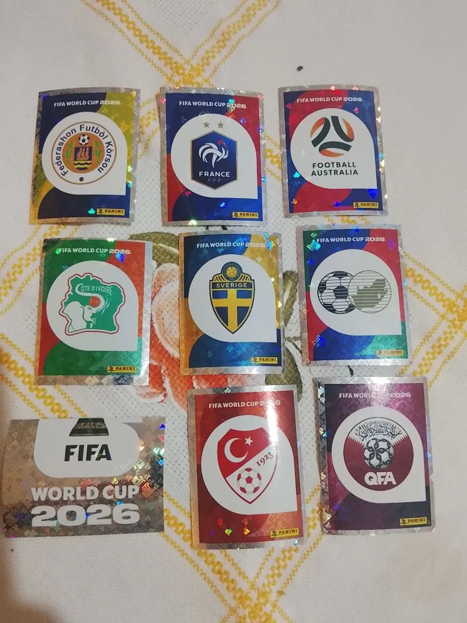 Figurinhas brilhantes da copa  - Foto 2