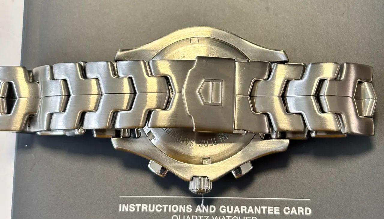 Relógio TAG Heuer Link Chronograph, 42 mm, Quartzo, ref.CJ1110 - Foto 5