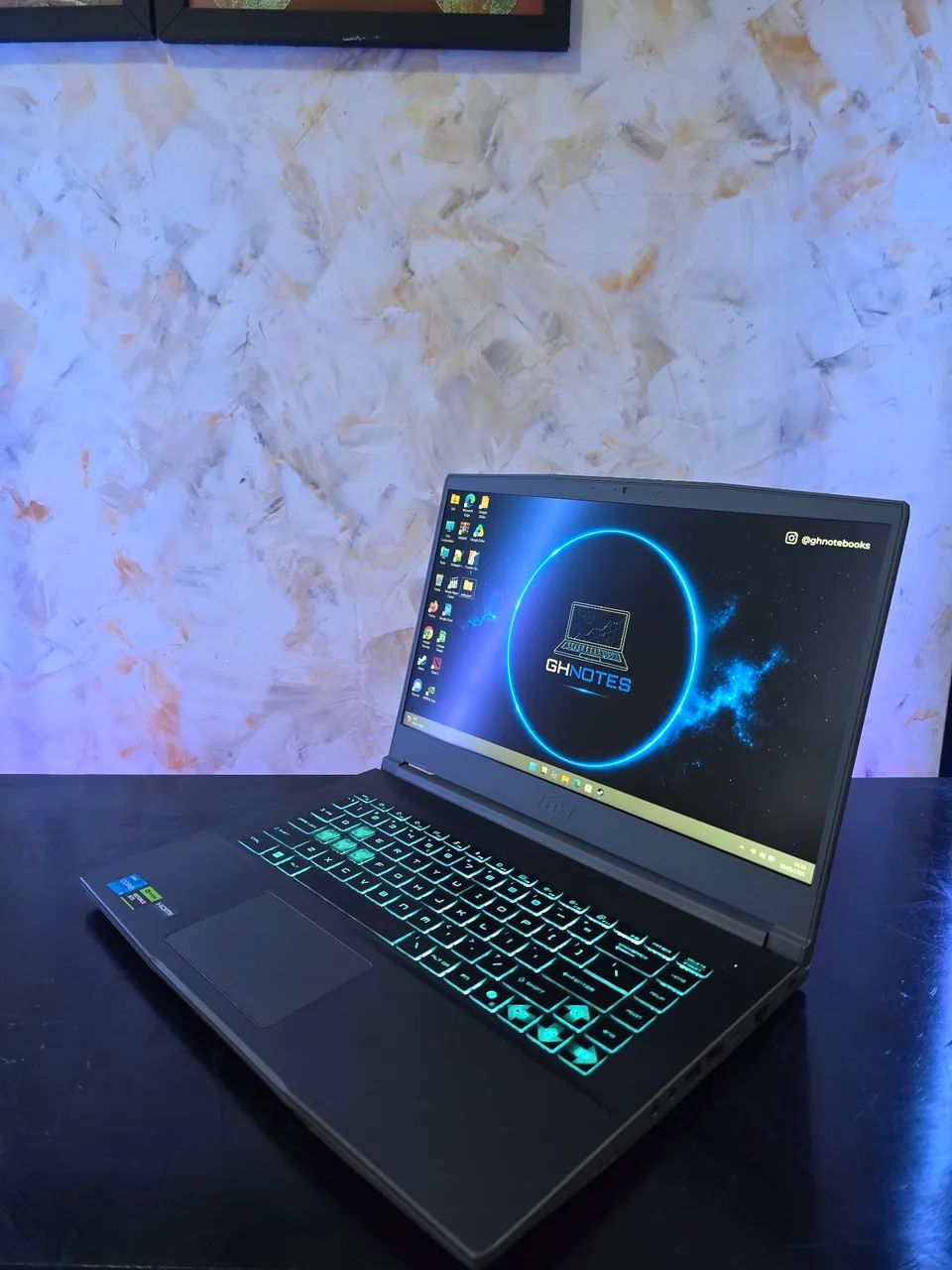 NOTEBOOK GAMER MSI THIN 15 I5-13TH 16GB RTX 3050 TELA 144Hz NOVO 6 meses de uso ! - Foto 3