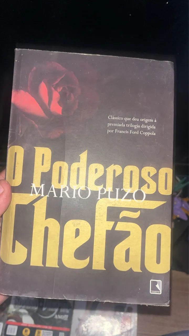Livro poderoso chefão 