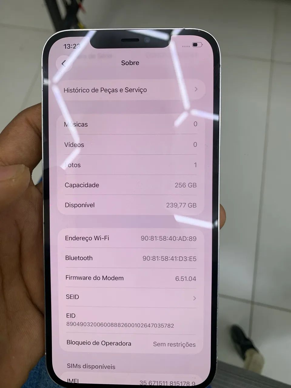IPHONE 12 PRO MAX 256 GIGAS FACE ID OFF, faço intrega  - Foto 5