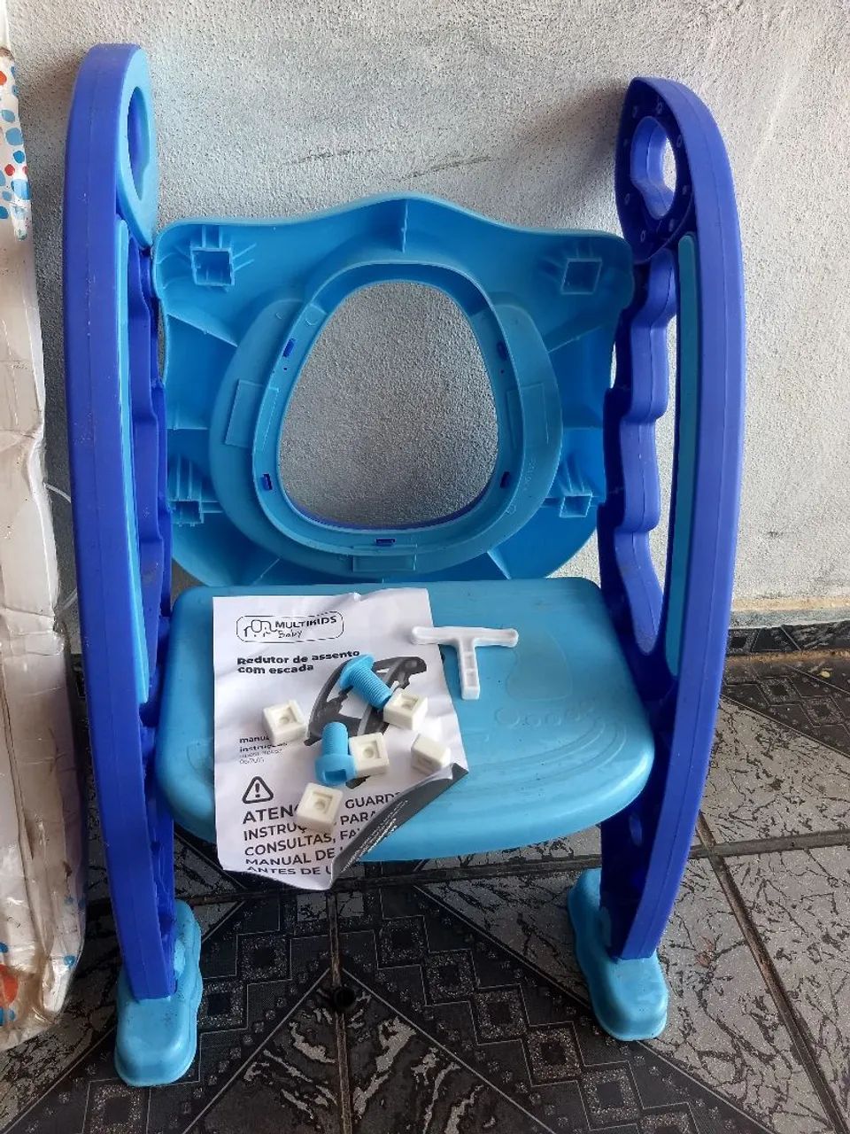 Vendo assento infantil com escada  - Foto 5