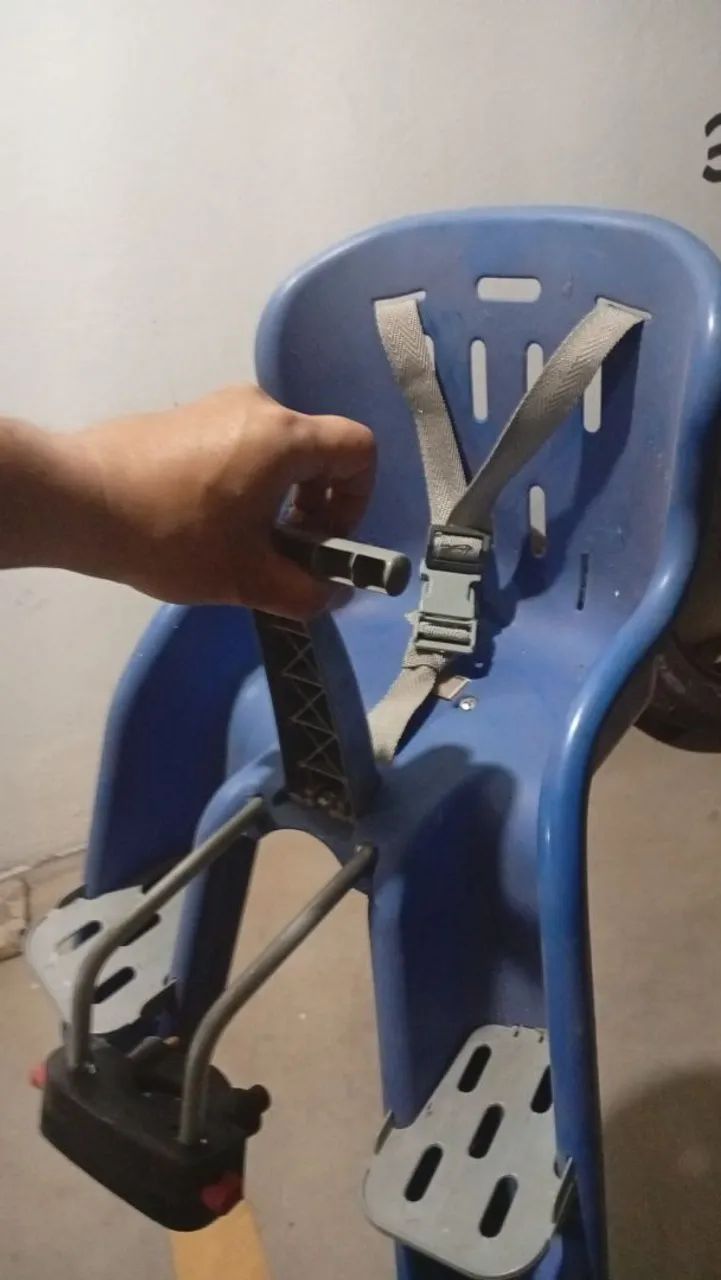 Cadeirinha pra bicicleta até 30kg