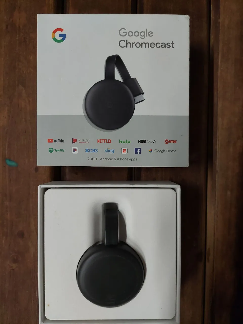Google Chromecast - 2a geração - Peças e Acessórios para TV - Vila