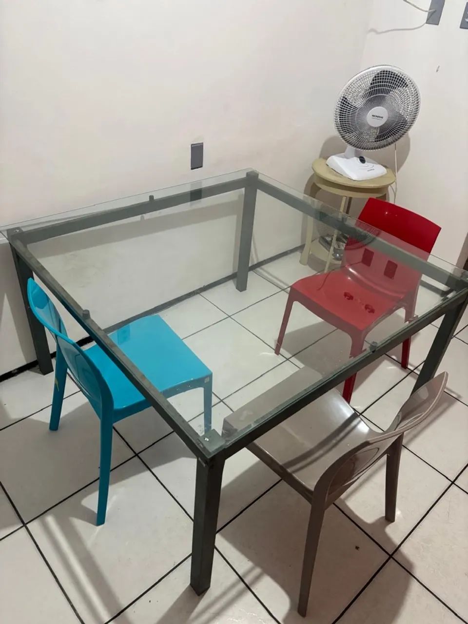 Mesa de jantar de vidro  - Foto 2