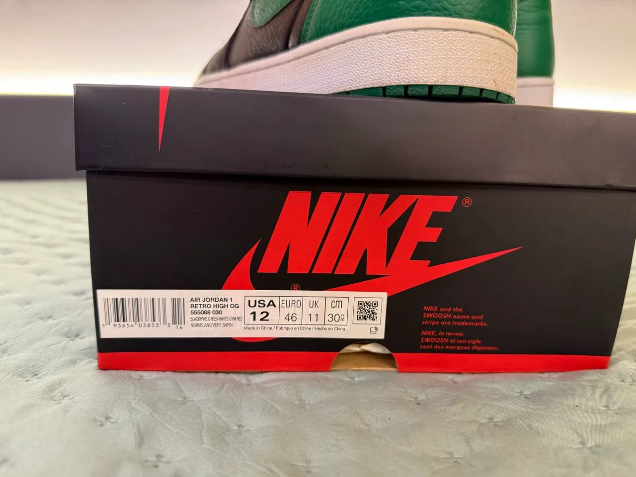 Air Jordan 1 Pine Green - Foto 4