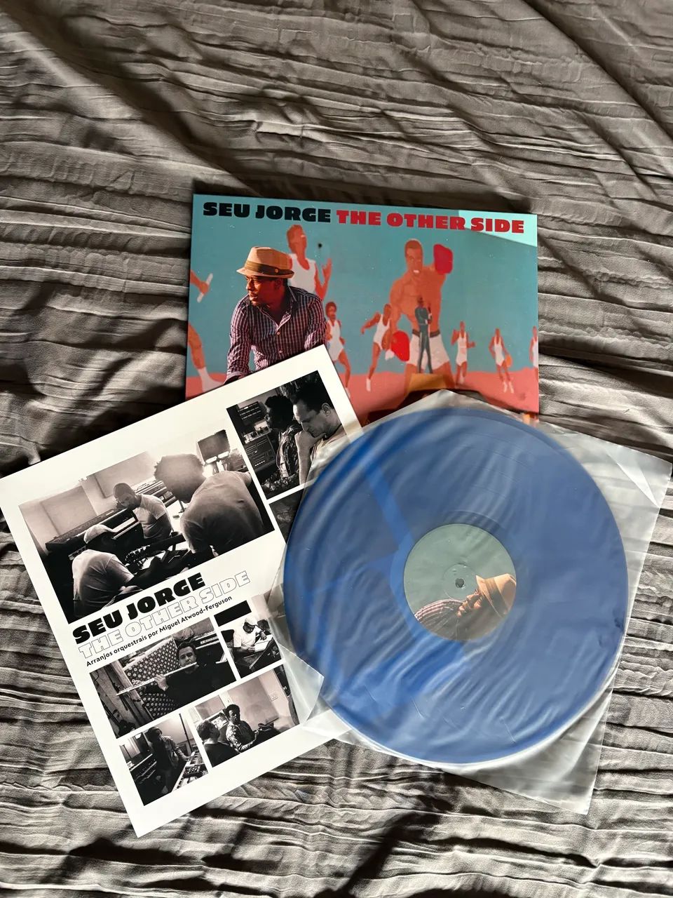 Seu Jorge - The Other Side - Vinil com revista  - Foto 2