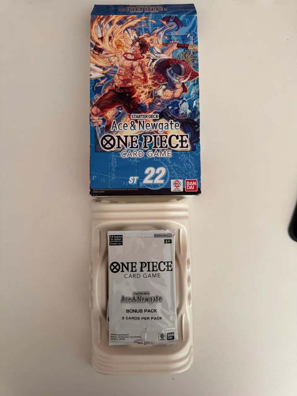 Starter Pack One Piece TCG card game - Ace e Newgate