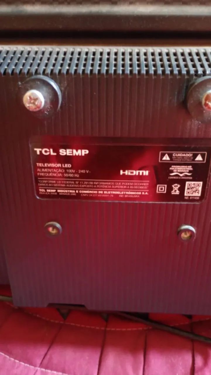 Tv tcl smar tv 43 polegadas tela trincada - Foto 2