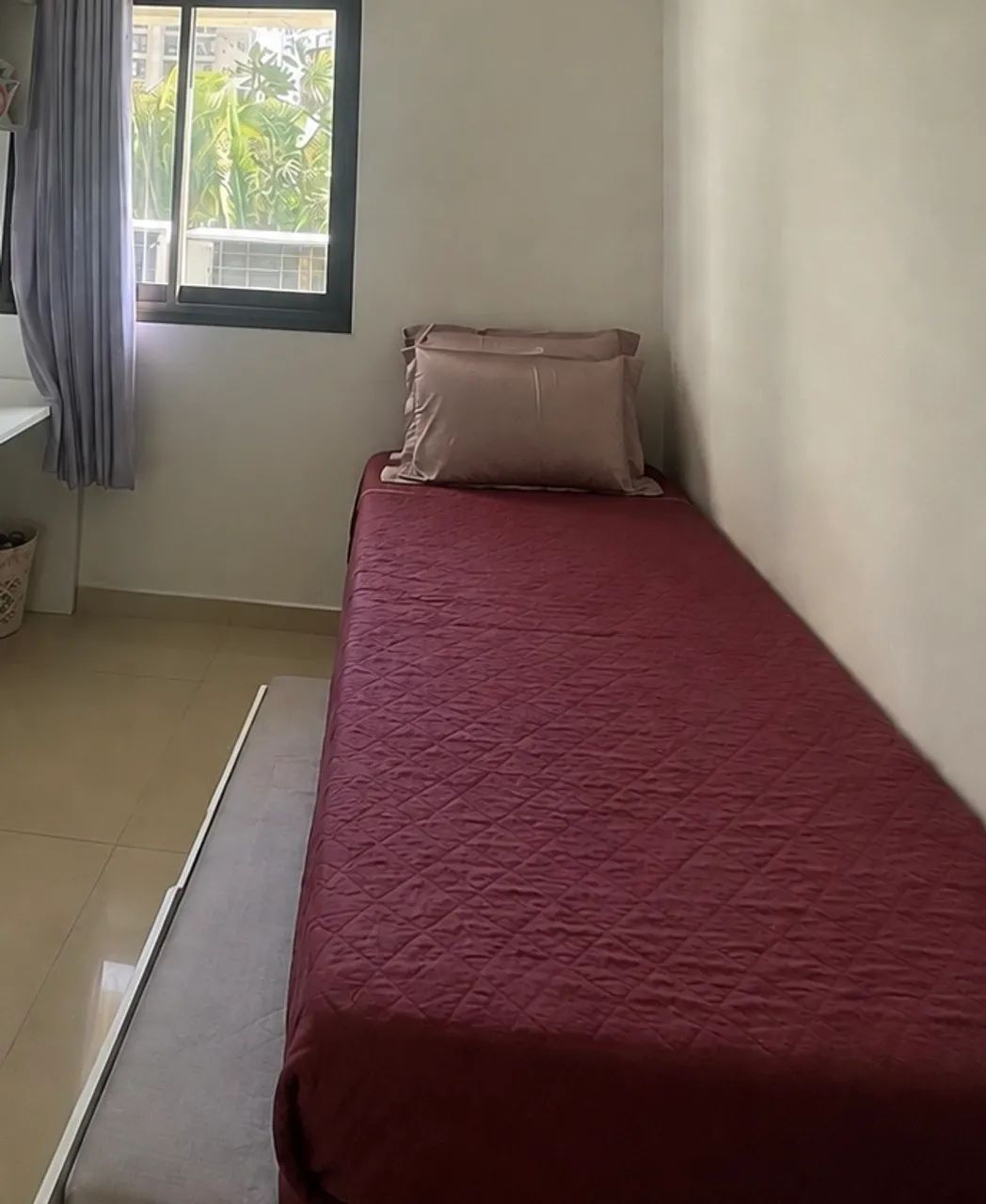 Cama solteirão bicama onix