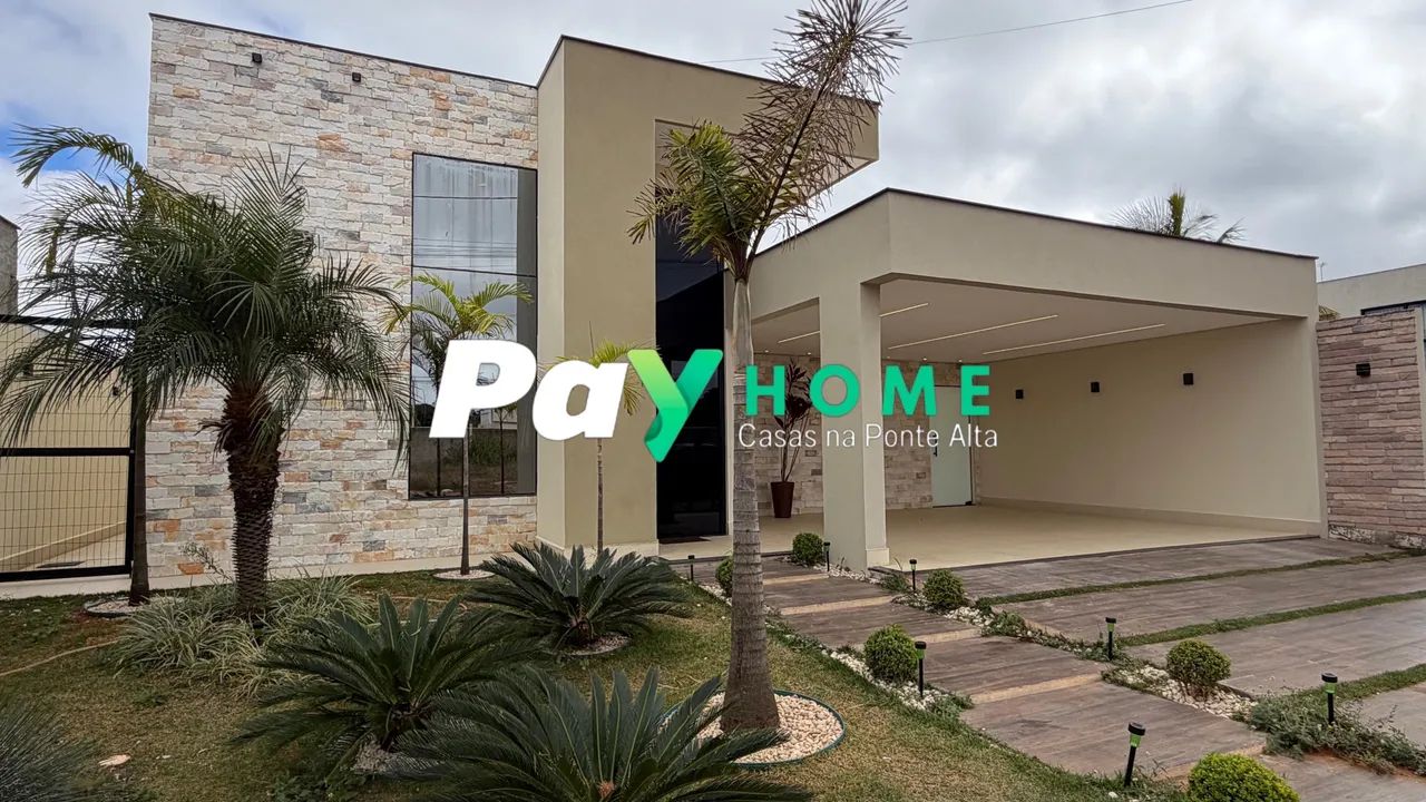 Ponte Alta, casa 3 quartos com piscina - Foto 3