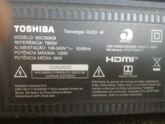 TV toshiba 50 polegadas - Foto 2