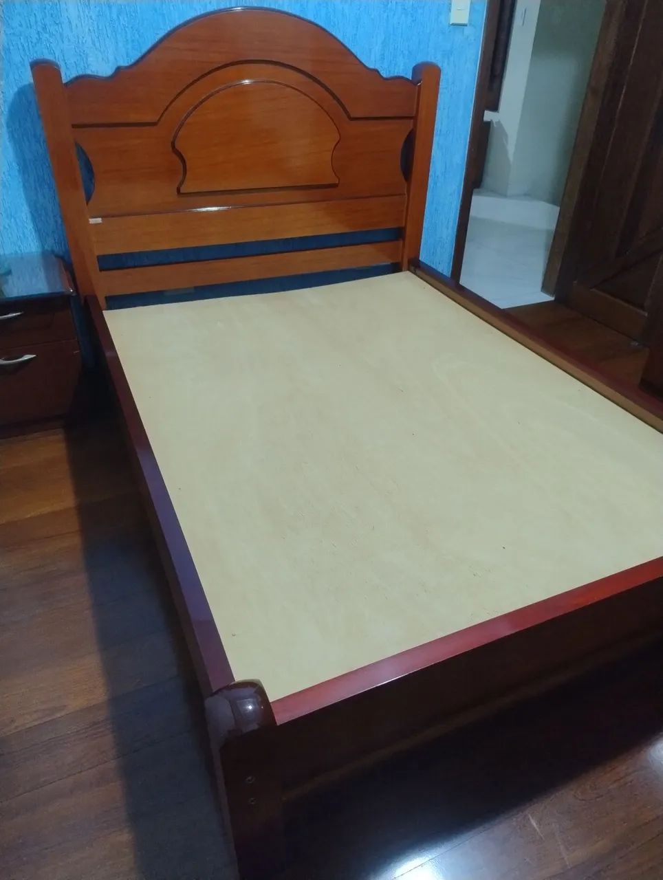 Cama casal mogno - Foto 2