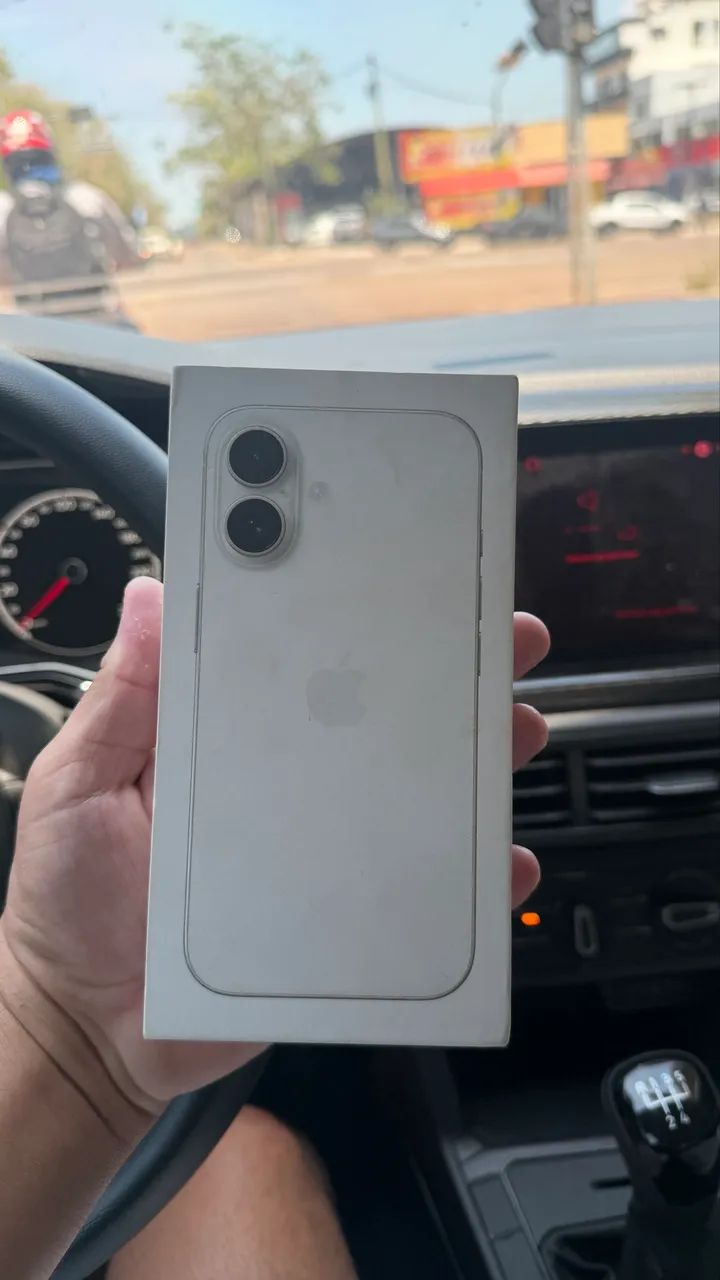 Apenas uma unidade lacrado iPhone 16 128Gb branco  - Foto 2