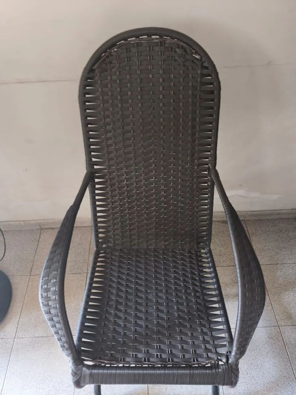 Cadeira de balanço (vime)