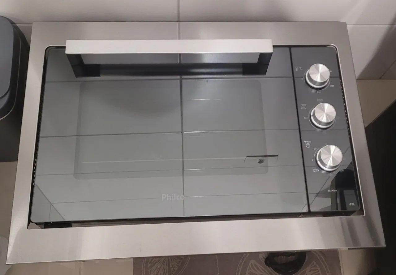 Forno Elétrico Embutir Philco 47L 220V Novíssimo Zero Detalhes - Foto 4
