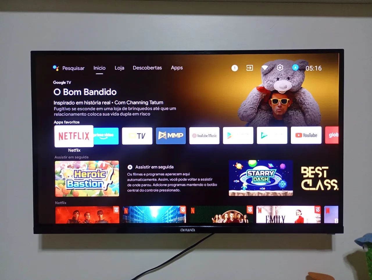 Smart tv em estado de nova 32 polegadas 1000 - Foto 2
