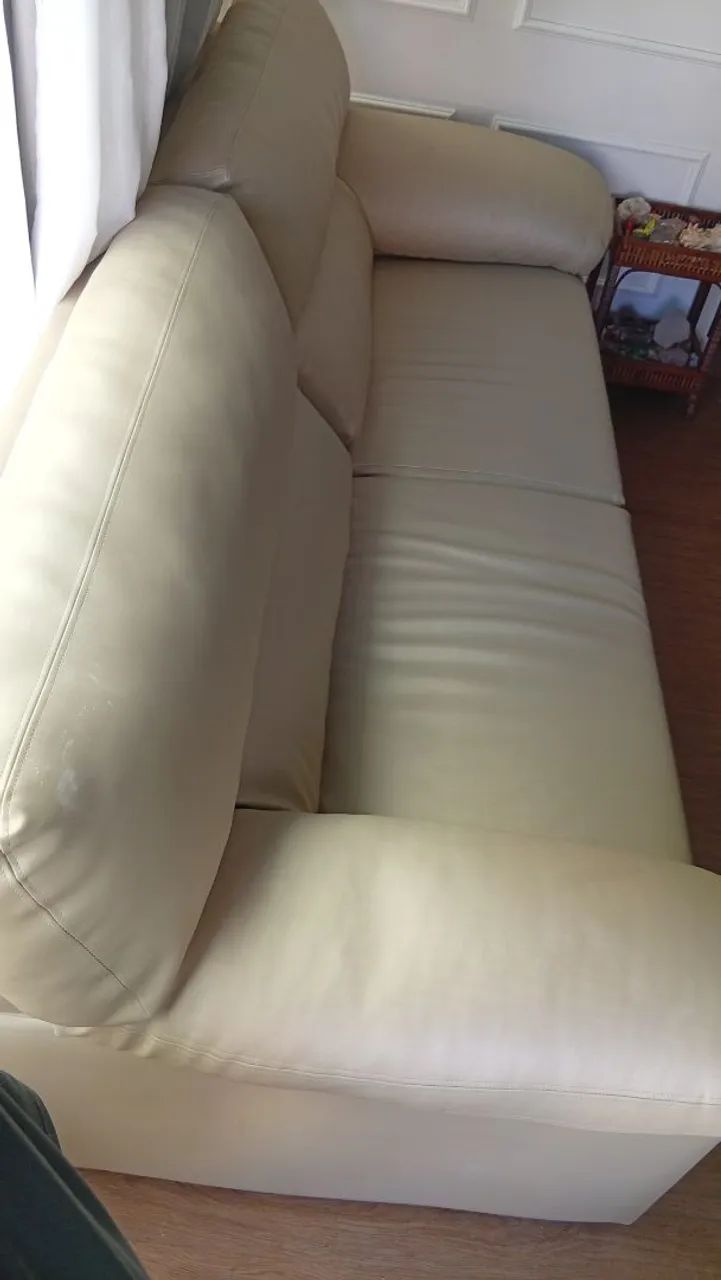 Sofá em couro ecológico  - Foto 5