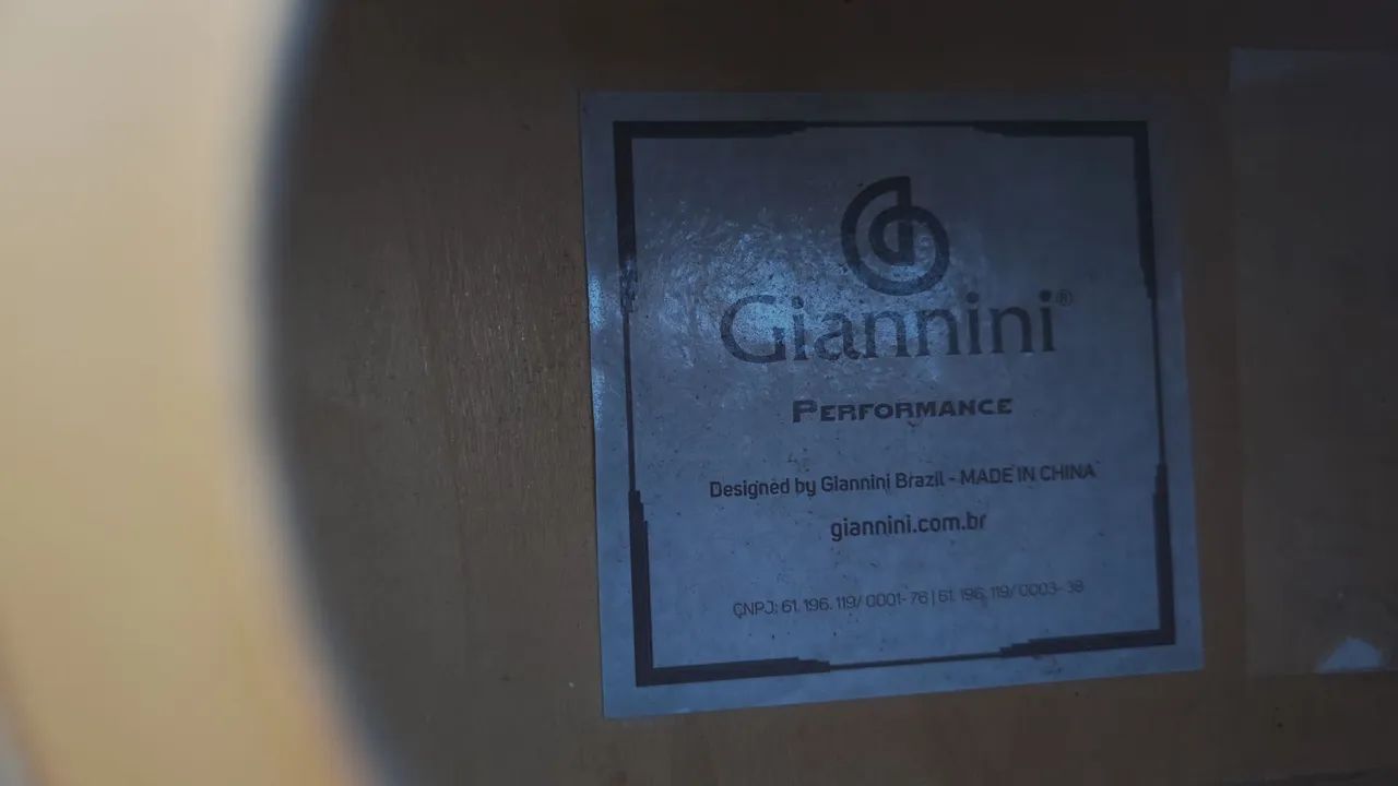 Violão Giannini Performance elétrico - Foto 4