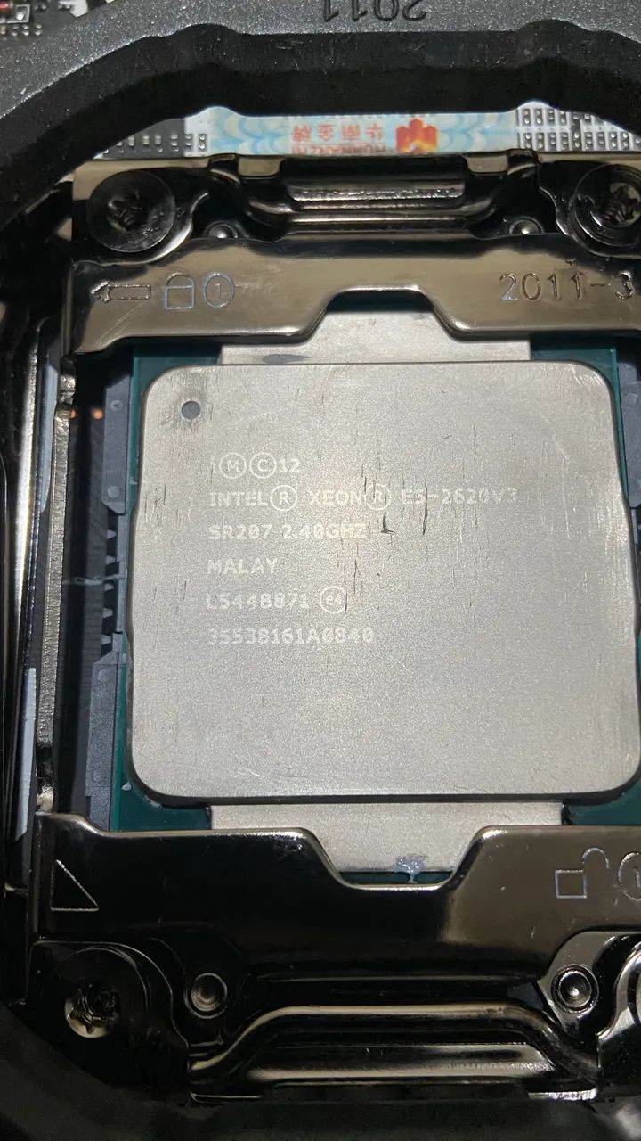 Huananzhi x99 placa-mãe motherboard kit with Xeon E5 2620v3 with