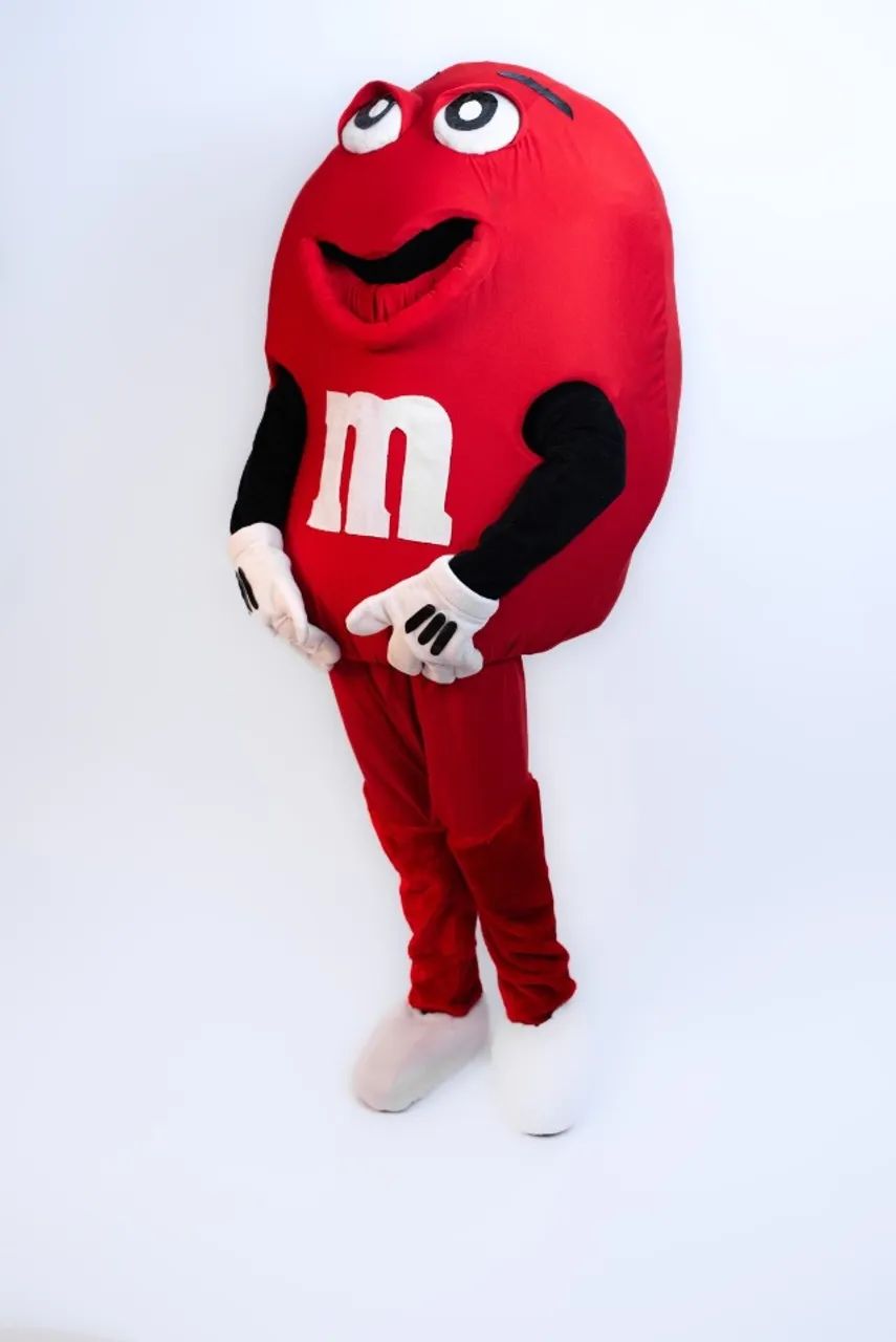 Fantasia M&M?s vermelho  - Foto 2