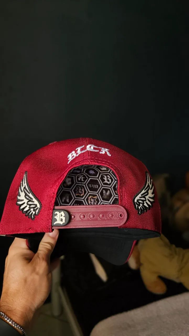 Boné Black co bordô - Foto 4