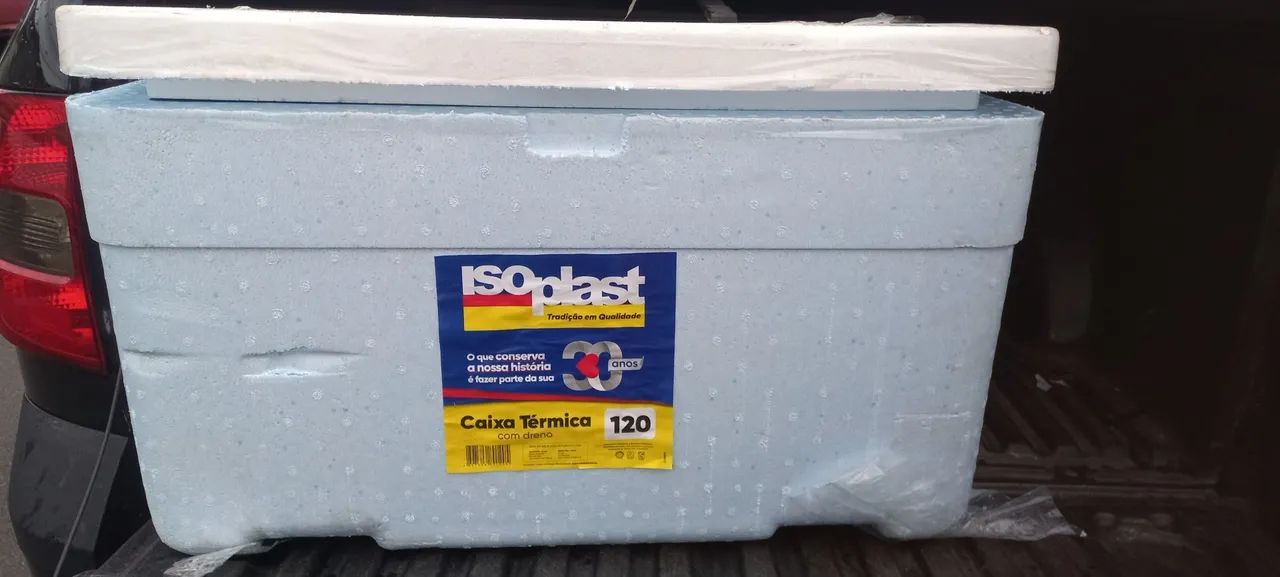 Caixa de Isopor 