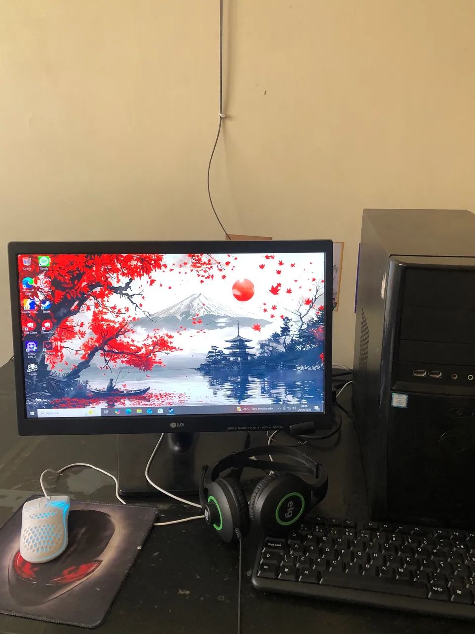 PC completo 12gb ram 