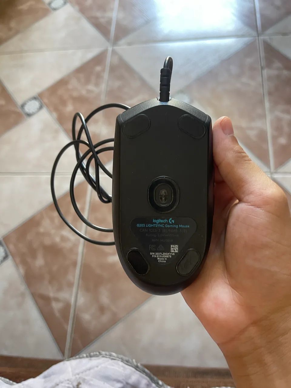Mouse logitech g203, em perfeito estado pouco uso - Foto 4
