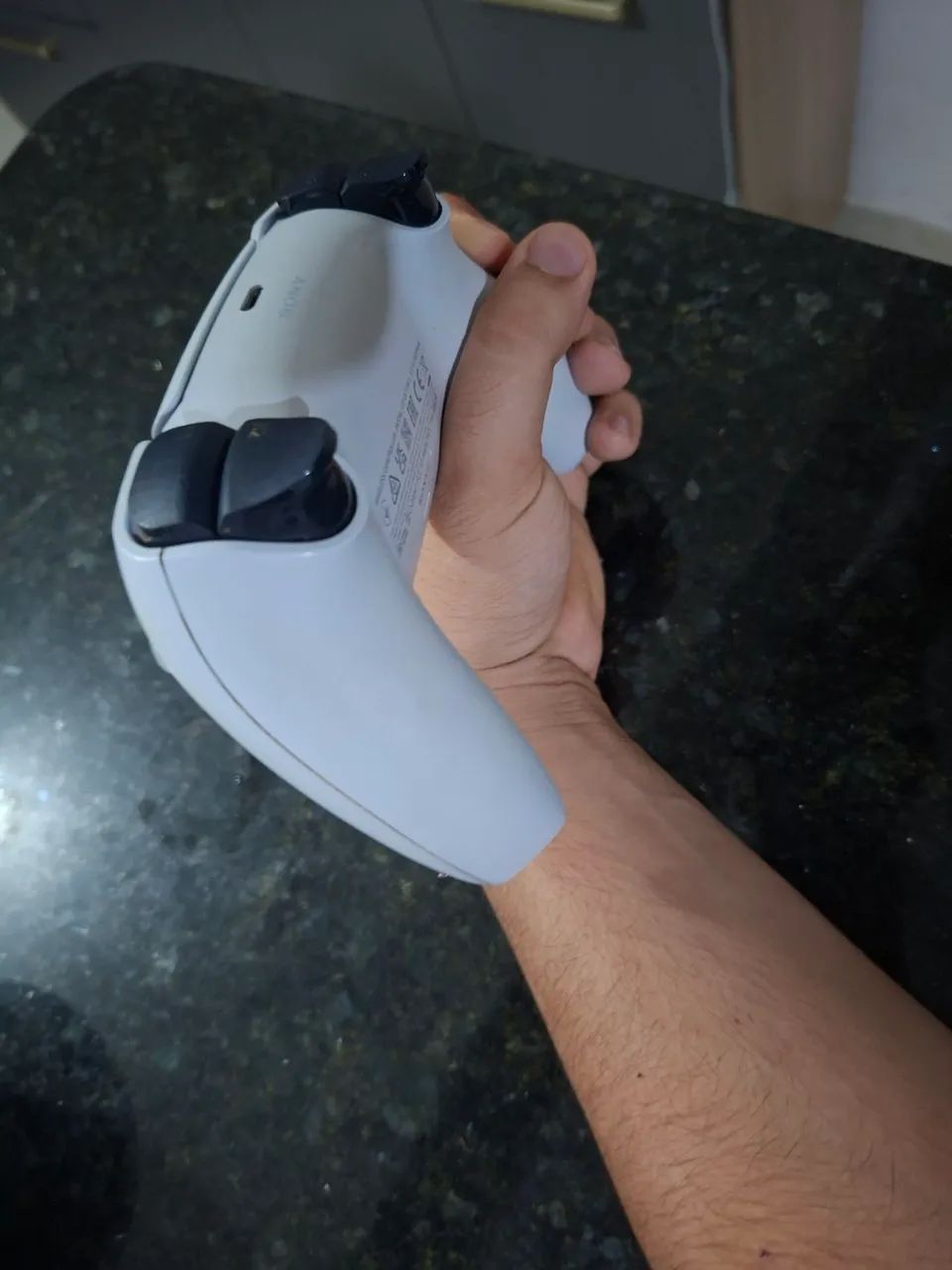 Controle Branco PlayStation 5 - Foto 3
