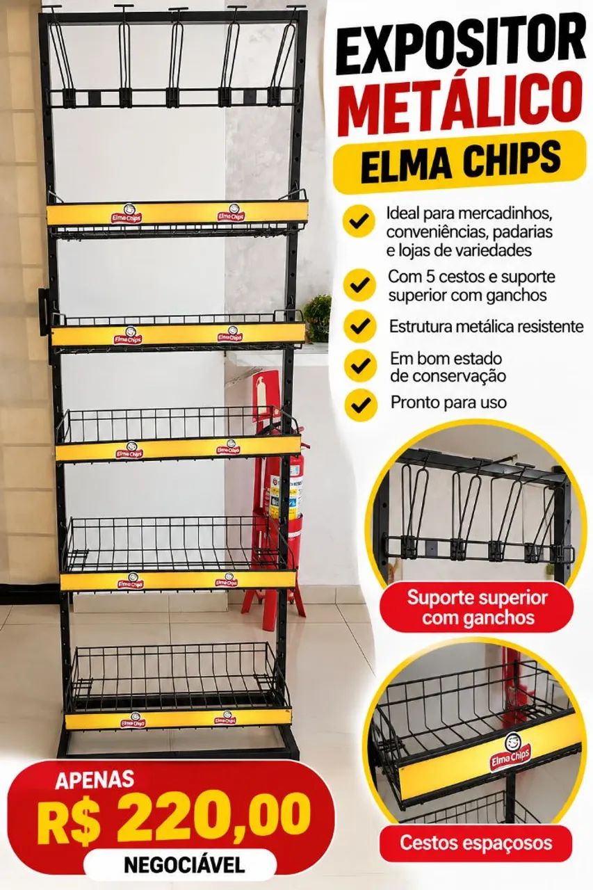 Expositor metálico 