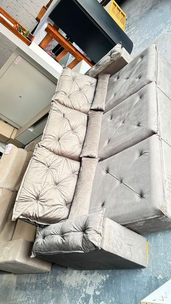 Sofa retrátil novo - Foto 4