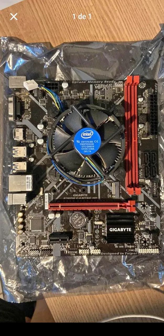 Kit Upgrade i3 9100F + Placa Gigabyte + 1 cooler - Foto 2