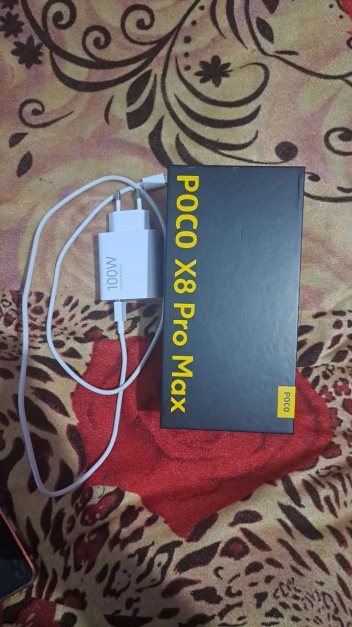 Poco X8 pro Max Laranja 512 GB 12 RAM  - Foto 5
