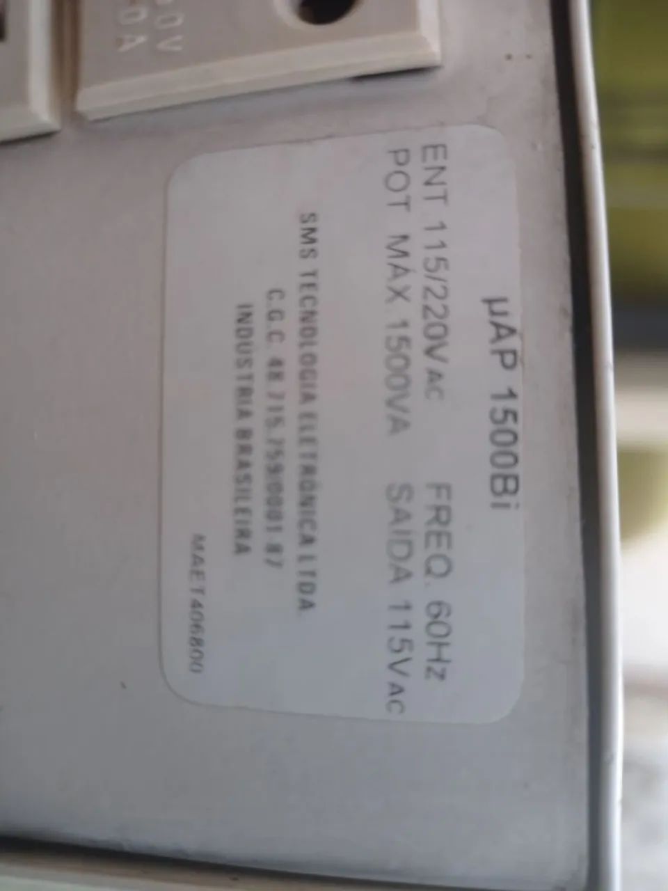 Estabilizador 1500 VA - Foto 2