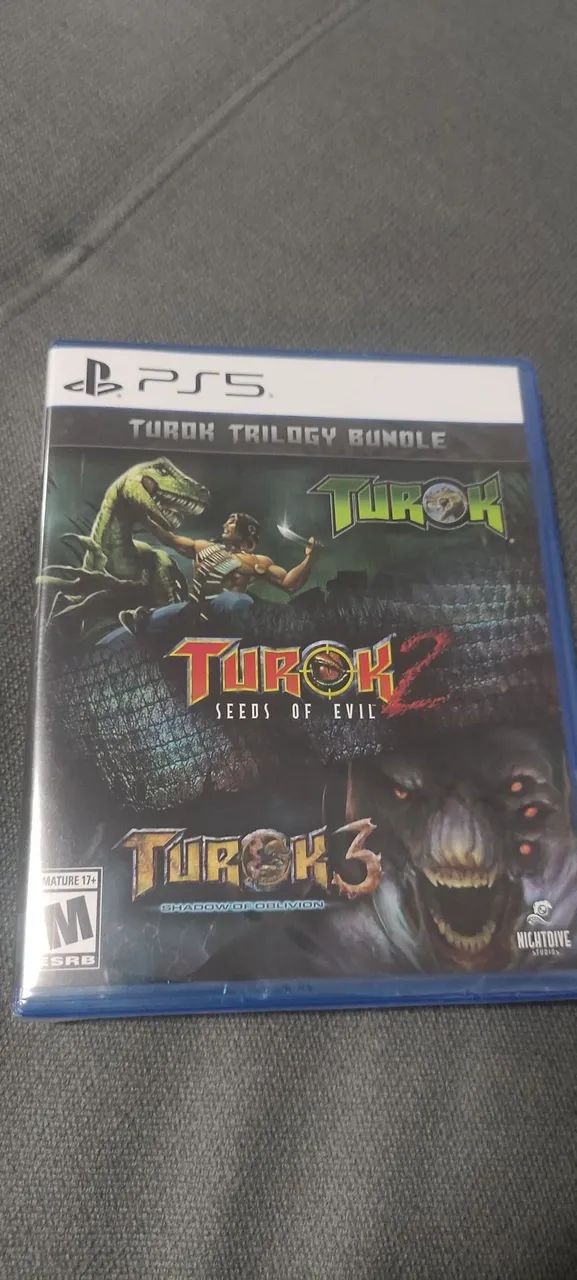 Turok trylogy bundle - ps5 lacrado 