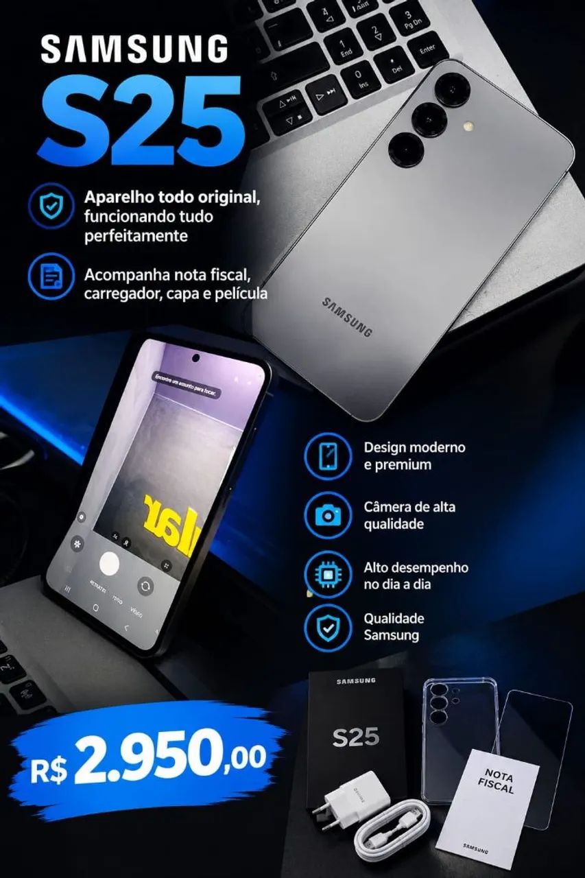 SMARTPHONE SAMSUNG S25 256GB