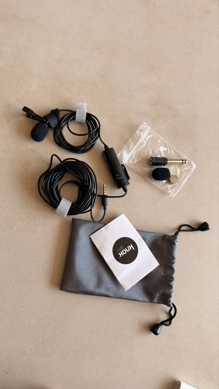 Microfone lapela 