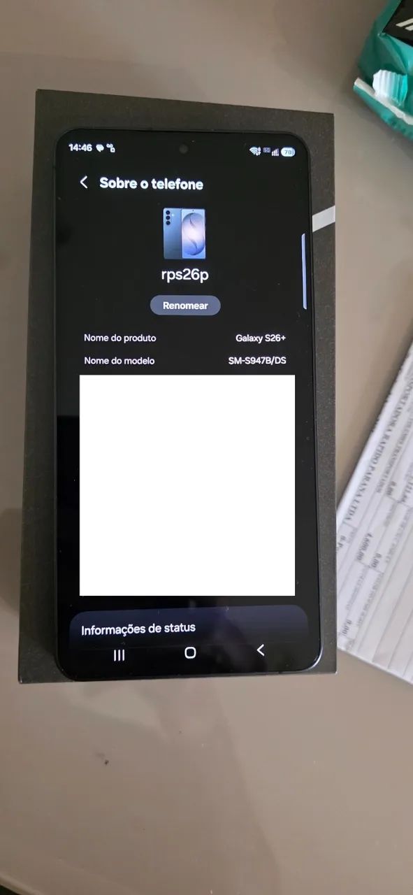 Samsung Galaxy S26+ (Plus) 256/12 Preto - Foto 3