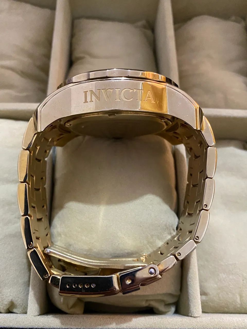 Relógio invicta Dourado - Foto 3