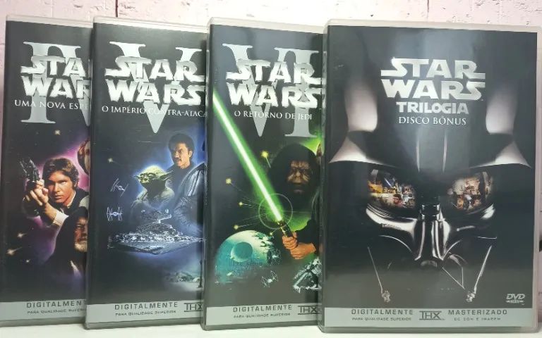 Box DVD - Trilogia Star Wars - Episódios IV, V, VI + DISCO BÔNUS (Box com 4 DVDs) - Foto 5