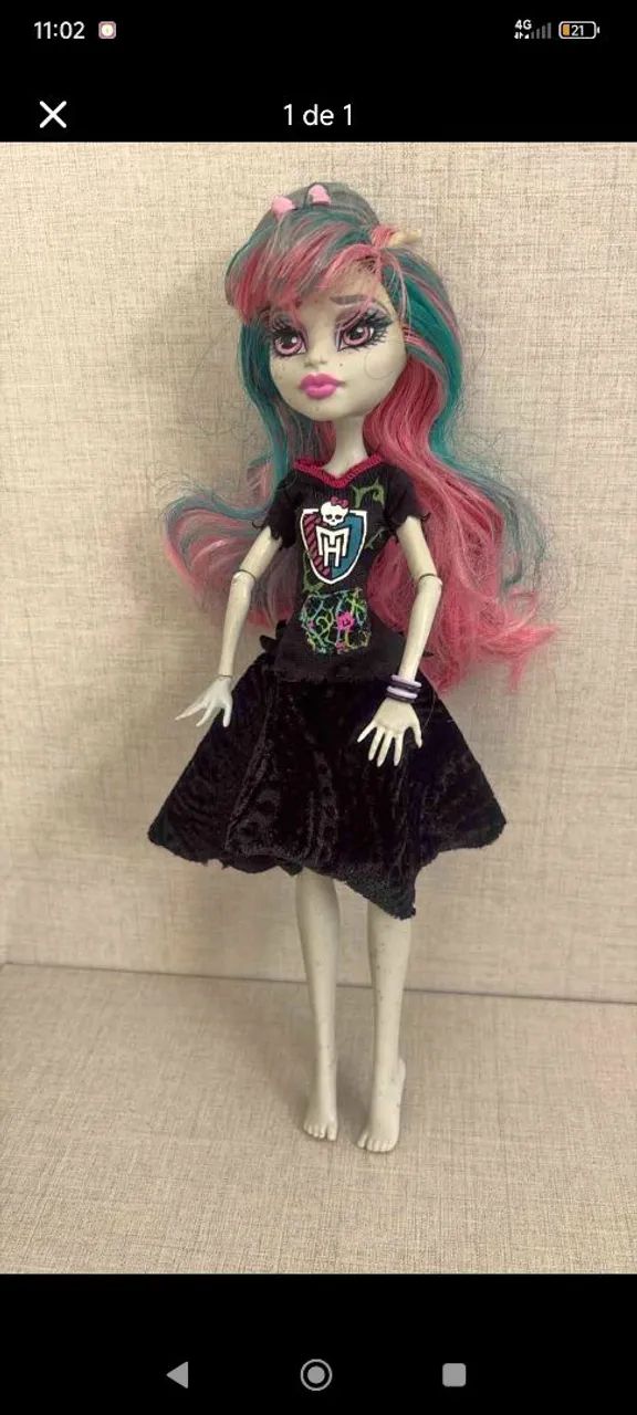 Monsters high Rochelle - Brinquedos e Jogos - Lamenha Grande
