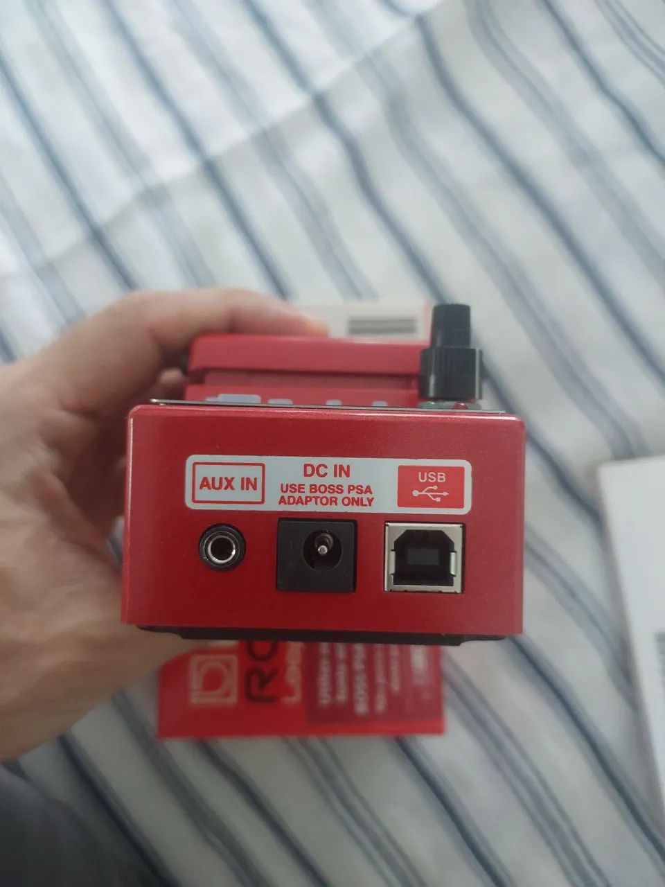 Boss Loop Station RC-3 com caixa e manual - Foto 4