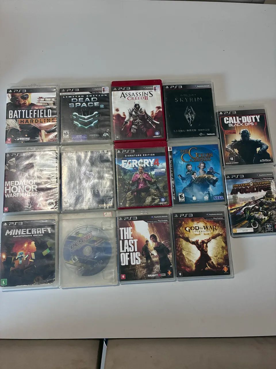 Pacote de jogos Ps 3 