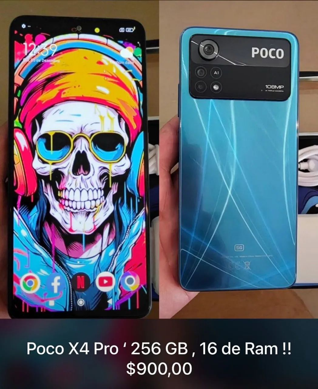 Poco x4 pro 256GB 16 RAM