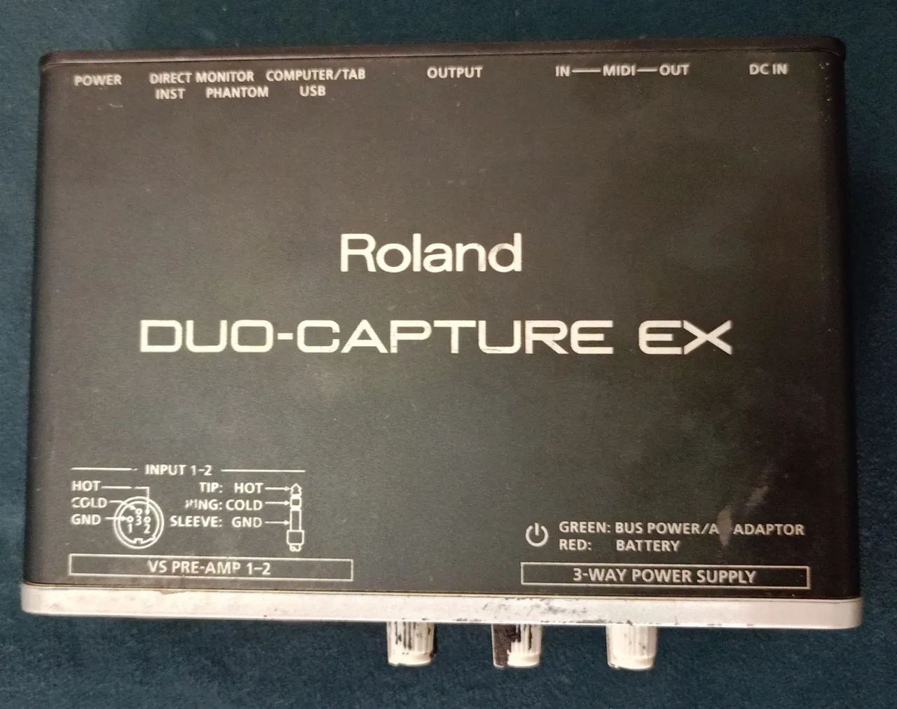 Interface Roland Duo-Capture EX (UA-22) - Instrumentos musicais
